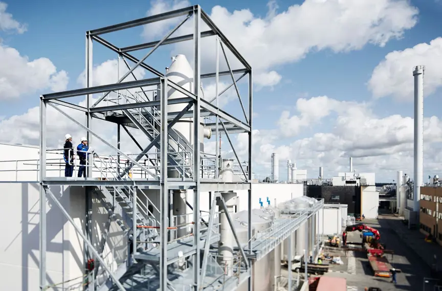One of Topsoe's facilities